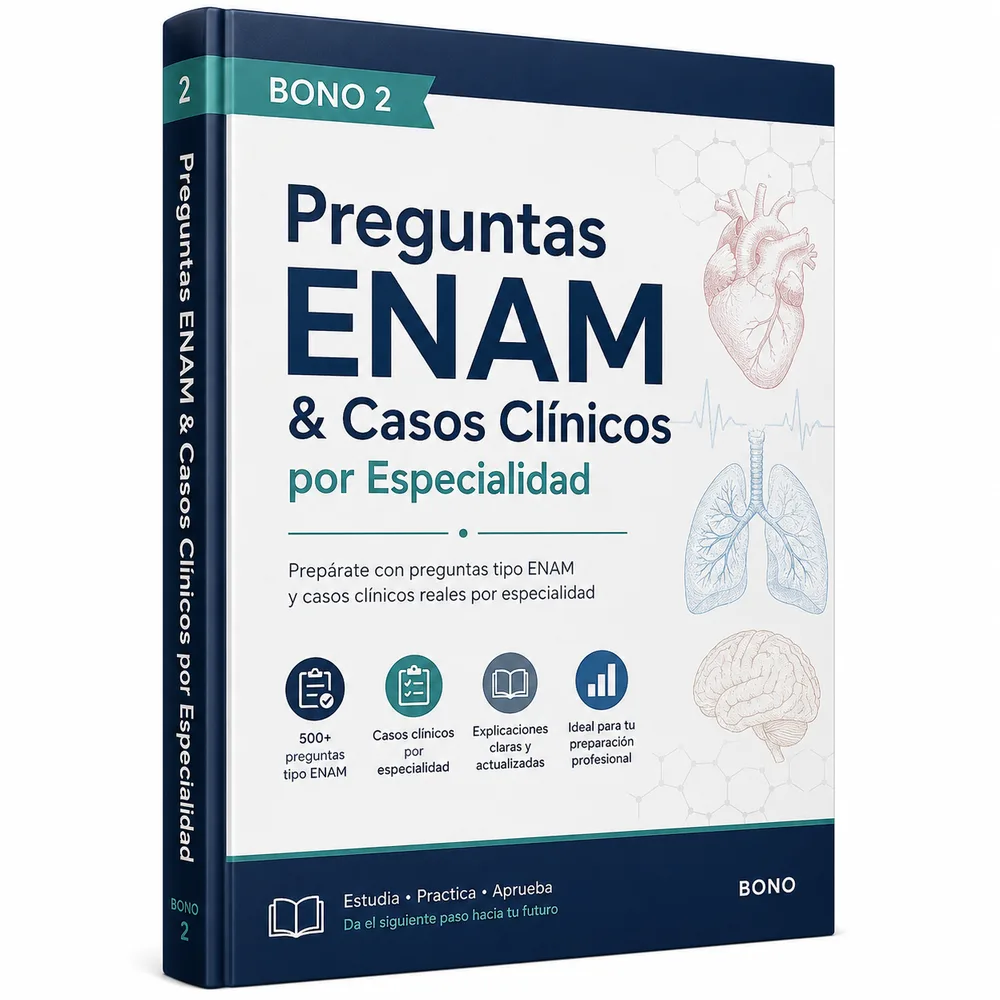 Bono · Preguntas ENAM y casos clínicos por especialidad